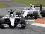 FOTO: Rosberg prvýkrát vyhral VC Talianska, Hamilton pokazil štart