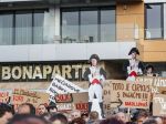 VIDEO: Pred Bonaparte sa konal posledný protest v kauze Bašternák