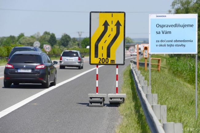 Motoristi, vieme, kde vás čakajú cez víkend dopravné obmedzenia