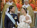 VIDEO: Pokrstili švédskeho princa Alexandra, ktorý sa narodil v apríli