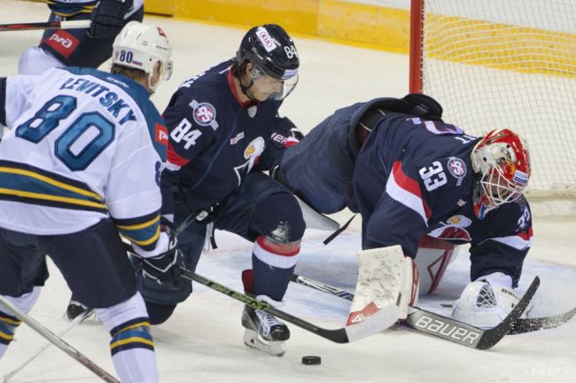 KHL: Hokejisti Slovana prehrali v Novosibirsku až po nájazdoch