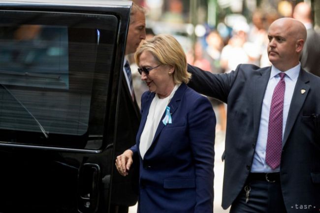 Clintonová bude pokračovať v kampani už vo štvrtok