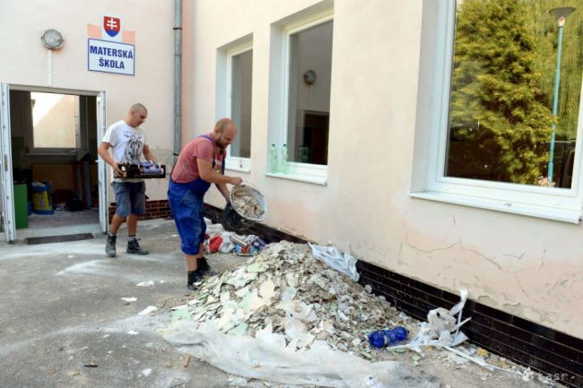 Rezort vnútra schválil prvé žiadosti na výstavbu a opravu škôlok