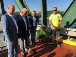 ÉRSEK: Oprava mosta v Medveďove sa ukončí skôr, ak bude dobré počasie