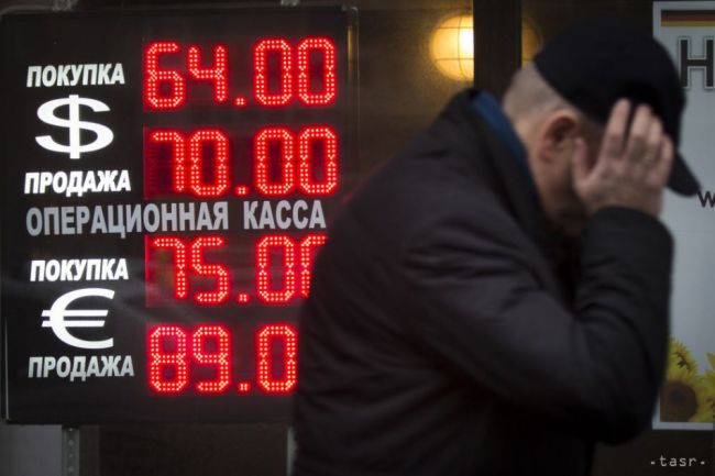Ruská centrálna banka znížila kľúčovú úrokovú sadzbu na 10 percent