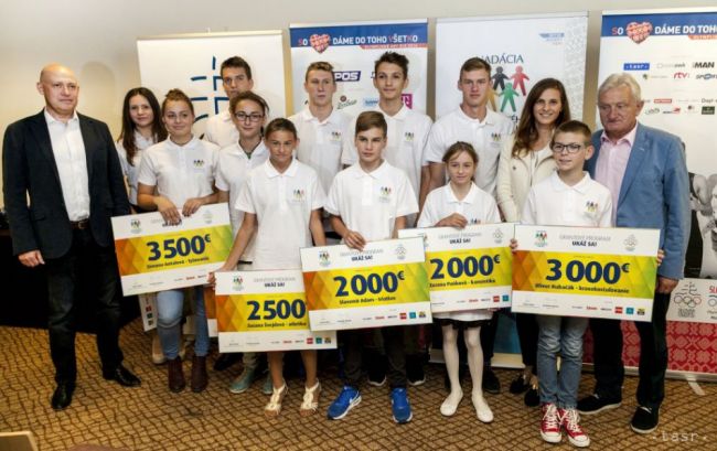 Nadácia olympijského výboru rozdelila medzi mladé talenty 30.000 eur