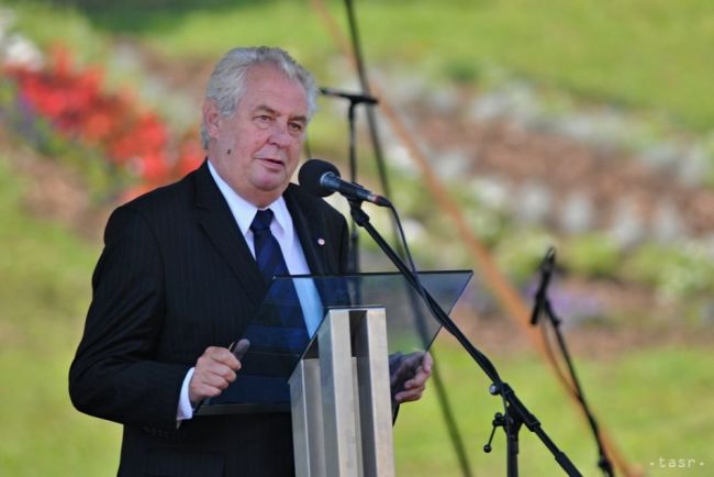 Prezident ČR M. Zeman: Musíme zaútočiť na nervové centrá teroristov