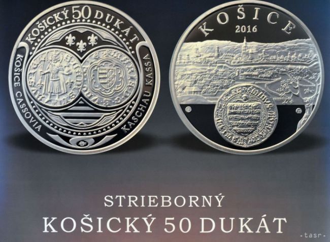 VIDEO: V Košiciach pribudlo lokálne platidlo strieborný 50 dukát