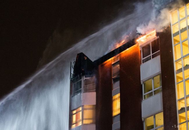 VIDEO: Pri požiari v nemocnici v meste Bochum zahynuli dvaja ľudia