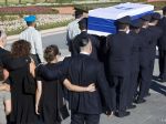 OBRAZOM: Lídri vyzdvihli na pohrebe Peresovu víziu o mieri pre Izrael