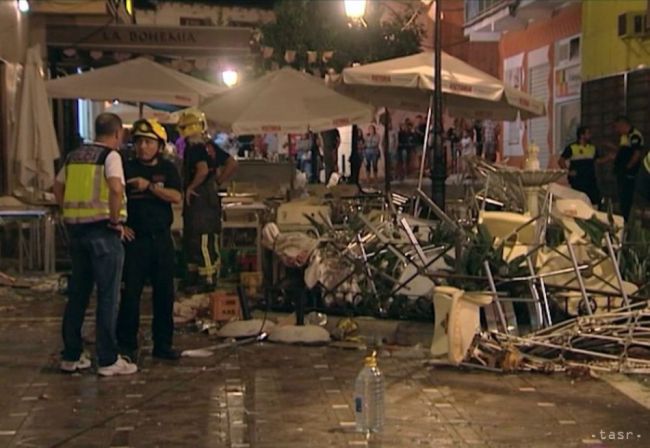 Počet zranených po výbuchu v kaviarni v Španielsku stúpol na 90