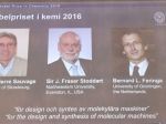 Nobelovu cenu za chémiu dostali vedci za najmenšie stroje na svete