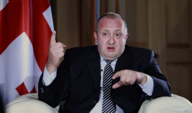 Gruzínsky prezident odsúdil útok na opozíciu pred sobotňajšími voľbami