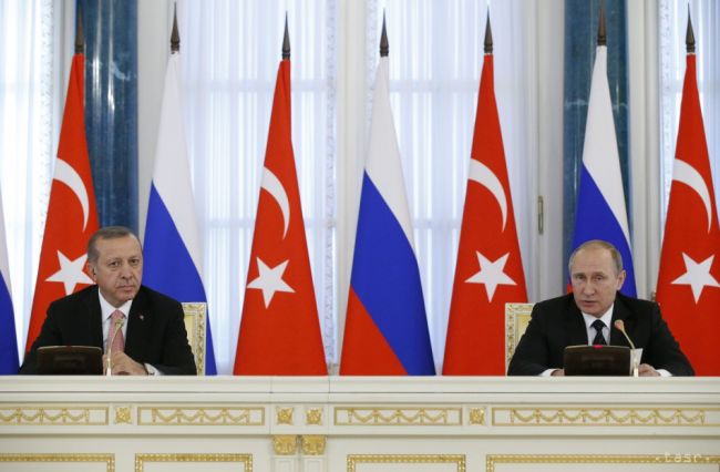 Erdogan a Putin spolu telefonovali o kríze v Sýrii