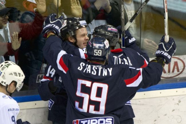 VIDEO: KHL: Slovan zvíťazil nad Severstaľom Čerepovec 3:2