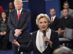 Prieskum: Druhú debatu vyhrala opäť Clintonová