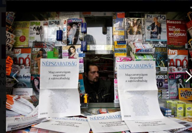 Eurokomisia je znepokojená situáciou okolo denníka Népszabadság