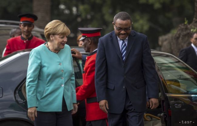 Merkelová varovala Afričanov pred cestami do neznáma