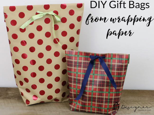 Návod: Ako si jednoducho vyrobiť tašku na darčeky