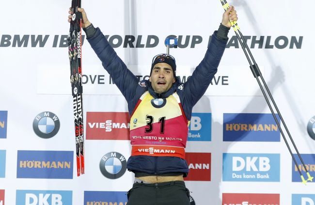 Biatlon: Fourcade ovládol stíhacie preteky (video) 