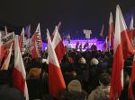 Demonštranti zablokovali kolónu s premiérkou či vstup na zámok Wawel