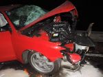FOTO: Vodič Audi spôsobil hrozivú dopravnú nehodu