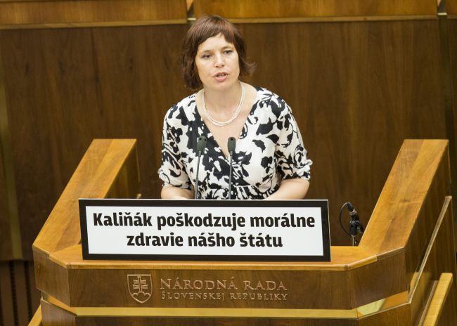 Najviac pozmeňujúcich návrhov predložila v pléne Veronika Remišová