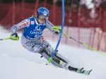 Zuzulová po 1. kole slalomu tesne za Shiffrinovou, Vlhová vypadla