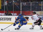 Video: Blues vyhrali Winter Classic, Slováci nebodovali