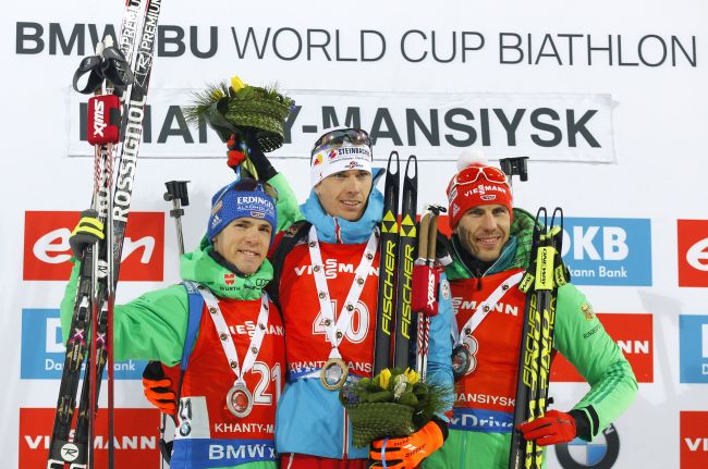 Biatlon: Eberhard prekvapujúcim víťazom šprintu + video