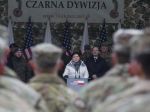 Poľská premiérka Szydlová oficiálne privítala kontingent vojakov armády USA