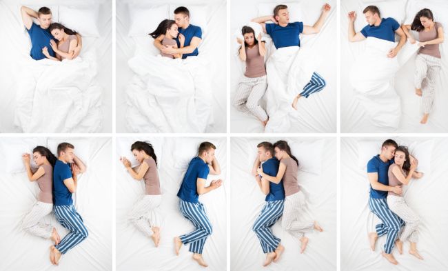 Čo hovorí poloha pri spaní o vašom vzťahu?