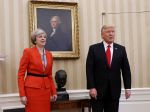 Britská premiérka Mayová sa stretla s americkým prezidentom Trumpom