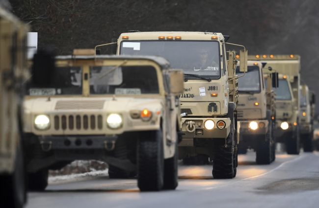Do Lotyšska prišlo 225 amerických vojakov v rámci operácie Atlantic Resolve