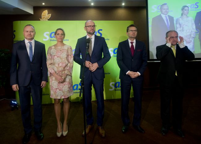 SaS podporuje zotrvanie Donalda Tuska na poste predsedu Európskej rady