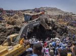 Počet obetí zosuvu na skládke odpadov v Addis Abebe stúpol