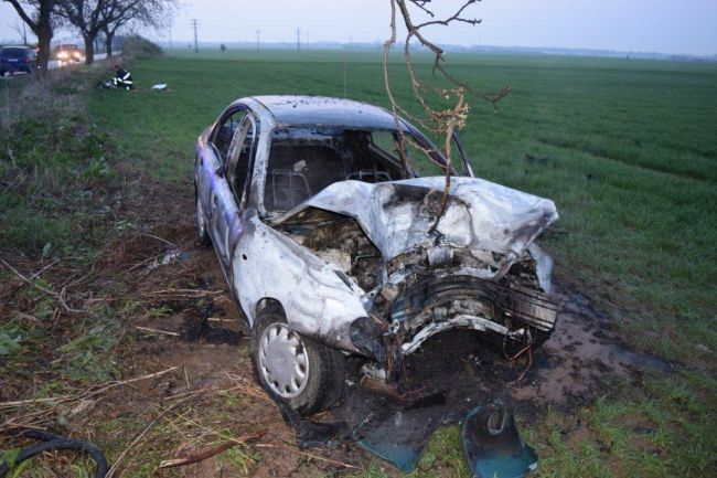 FOTO: Vodič zachránil život žene po nehode