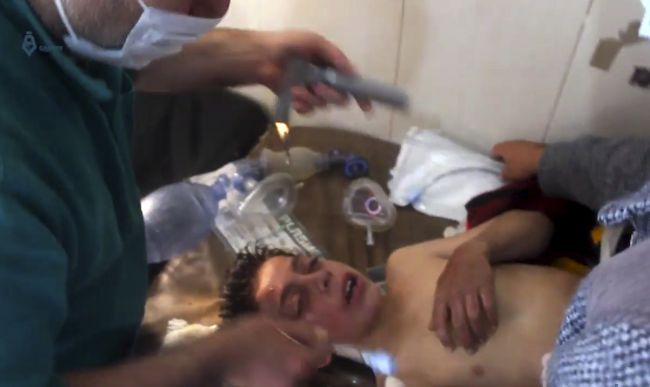 Sýrčania v Idlibe mohli byť vystavení nervovo paralytickej látke