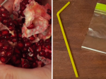 Video: Najjednoduchší spôsob, ako nakrájať granátové jablko a vyrobiť si džús