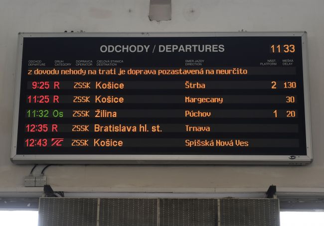 ŽSR spustili novú aplikáciu pre lepšie informovanie ľudí o odchodoch vlakov