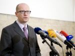 Sobotka oznámil, že vláda podá demisiu