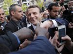 Macron strávil posledný deň kampane v meste Rodez na juhozápade Francúzska