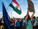 "Nedáme si vziať budúcnosť!" odkázalo Orbánovi 20.000 demonštrantov