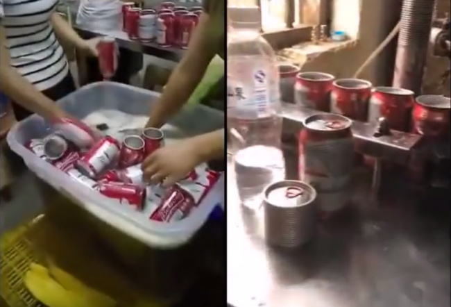 Video: Šokujúce zábery ukazujú, ako sa vyrába falošné pivo v Číne