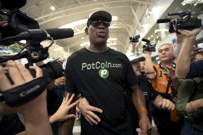 Bývalá hviezda NBA Dennis Rodman sa vracia do Severnej Kórey