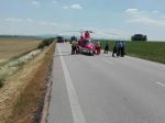 Foto: Pri nehode kamiónu a auta zasahoval aj vrtuľník