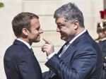 Macron uistil Porošenka, že Francúzsko neuzná amexiu Krymu