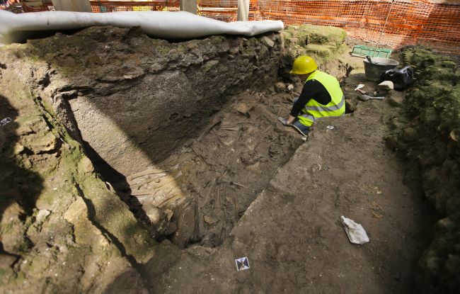Pri výkopových prácach odhalili výjav ako z Pompejí