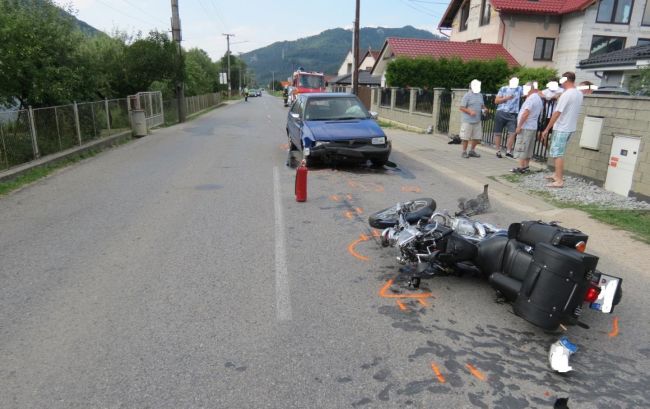 Po dopravnej nehode vyhasol život 52-ročného motocyklistu