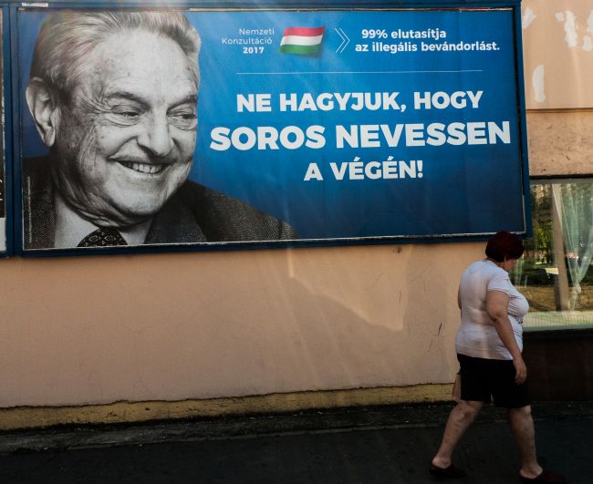 Ku kampani Orbánovej vlády sa vyjadril už aj sám George Soros